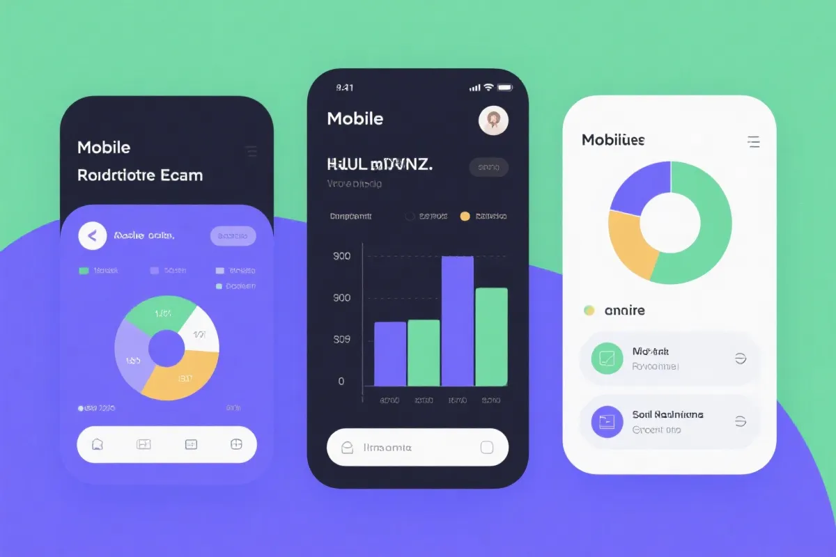 移动端界面示意